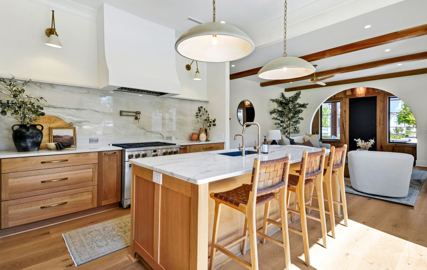 Services custom kitchen by Grace Custom Homes